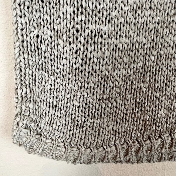 Chico's Vintage Design Sleeveless Tank Top Knit Pullover Beige/Tan - Picture 3 of 6